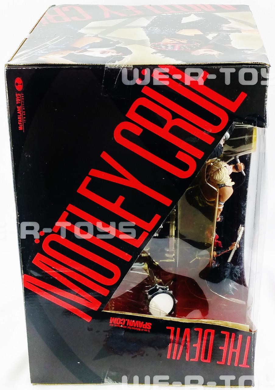 McFarlane Mötley Crüe Band Deluxe Boxed Edition Figures McFarlane Toys 2004  NIB