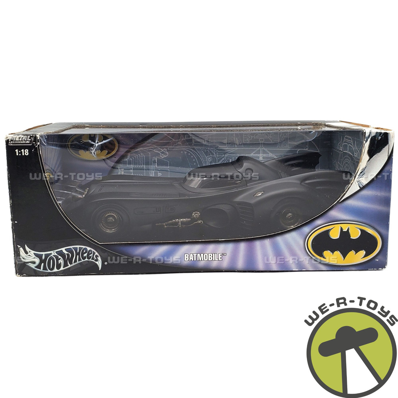 HOTWHEELS 1/18 BATMAN BATMOBILE Amazon.com: Mattel Hot Wheels 1:18