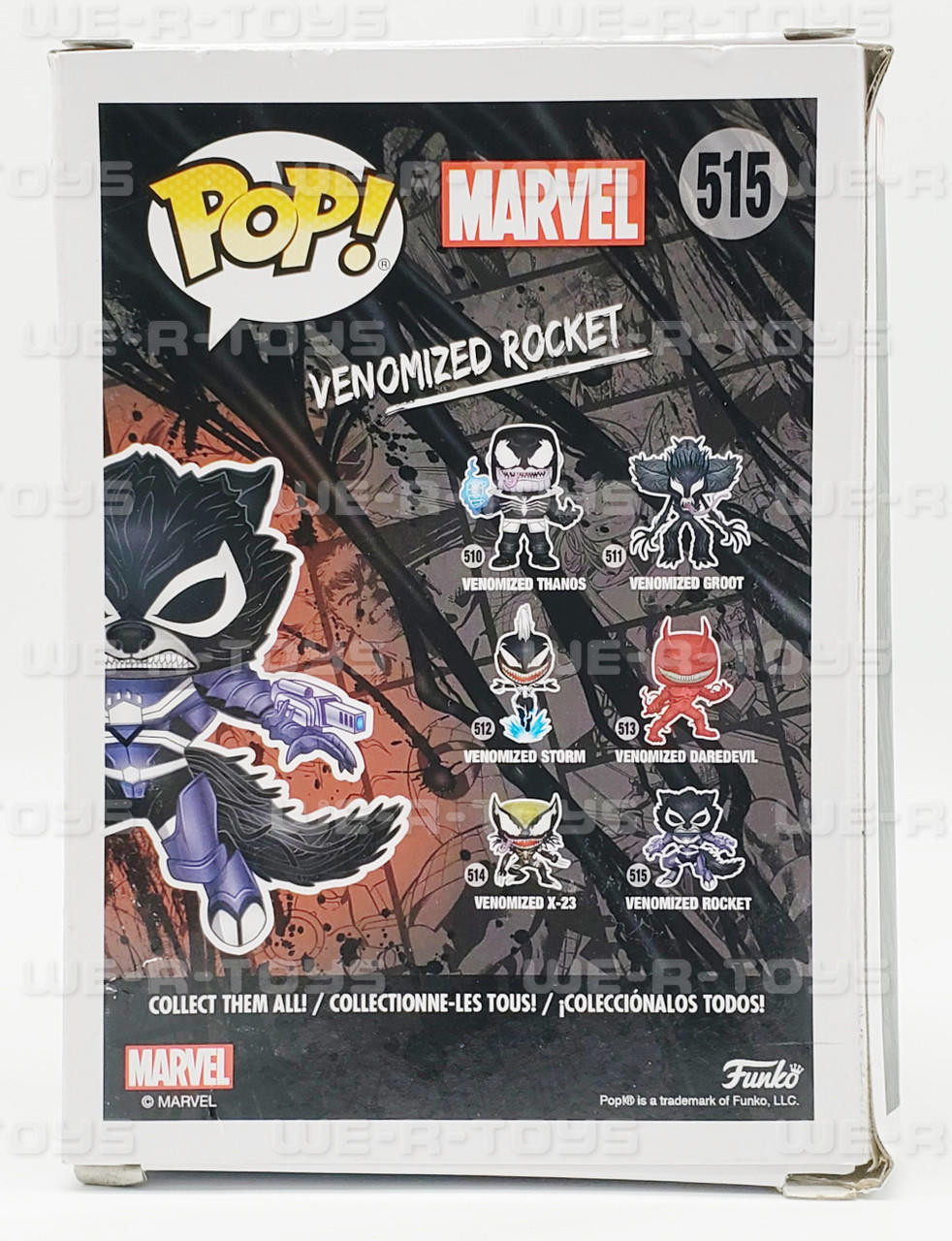 Marvel Venomized Rocket Funko Pop! Toy No. 515 Bobble-Head Venom