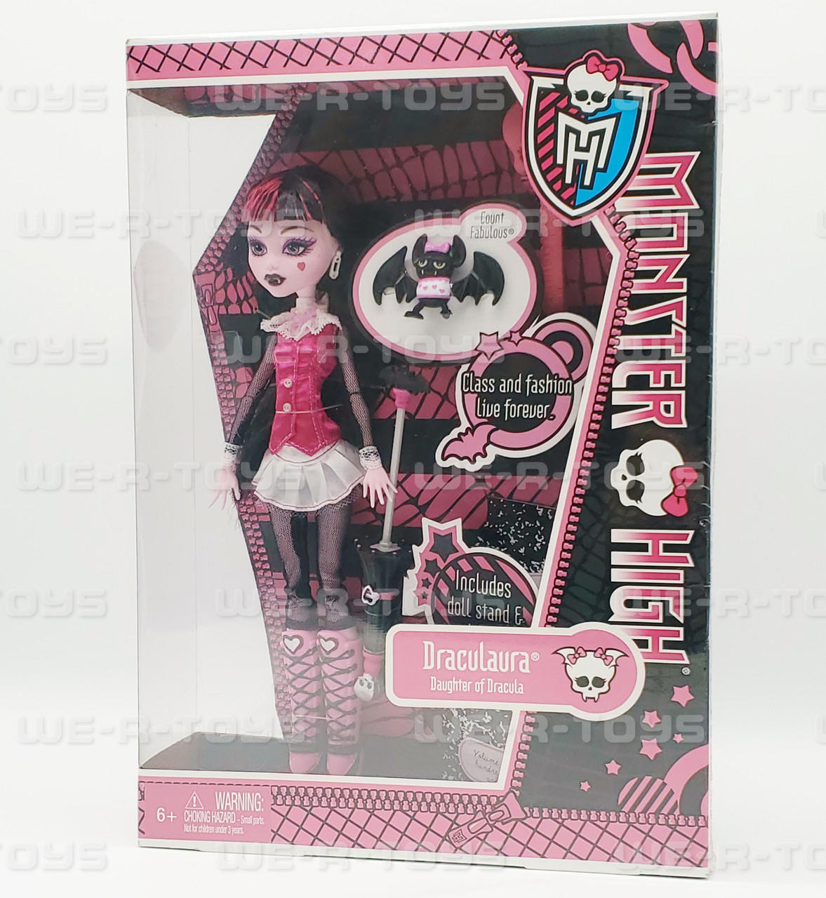 Monster High Draculaura Doll Daughter of Dracula First Wave 2012