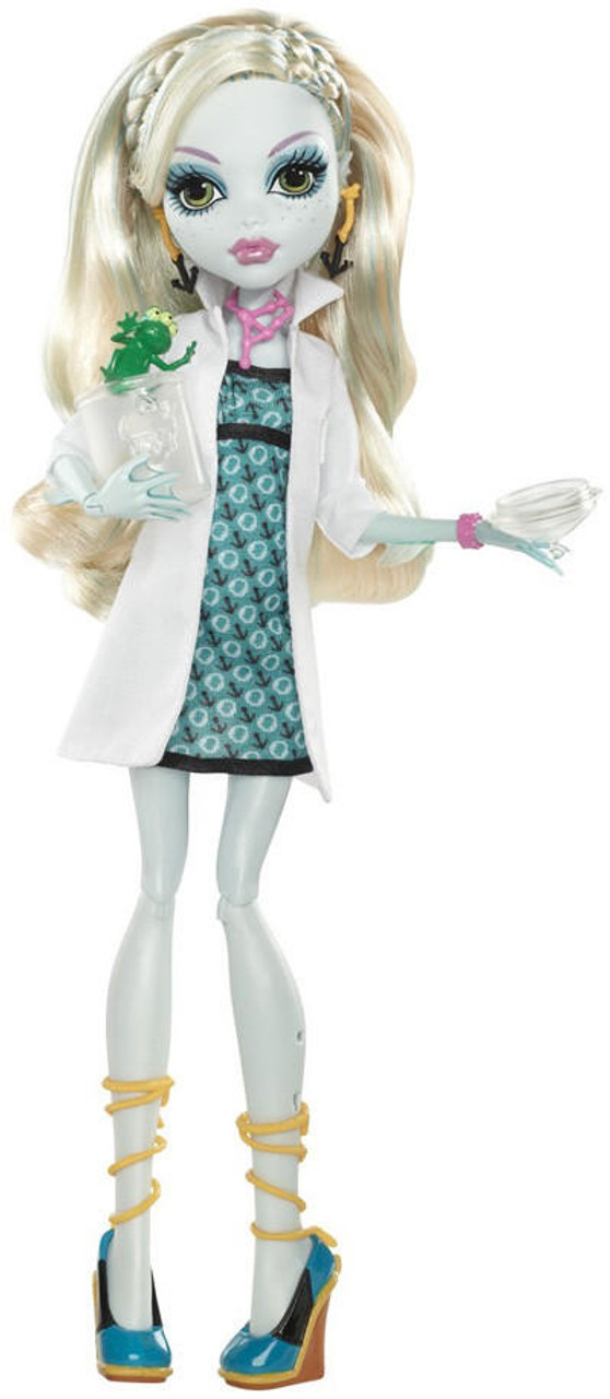 Monster High Mad Science Lagoona Blue Doll Mattel 2011 #Y4687 NRFB