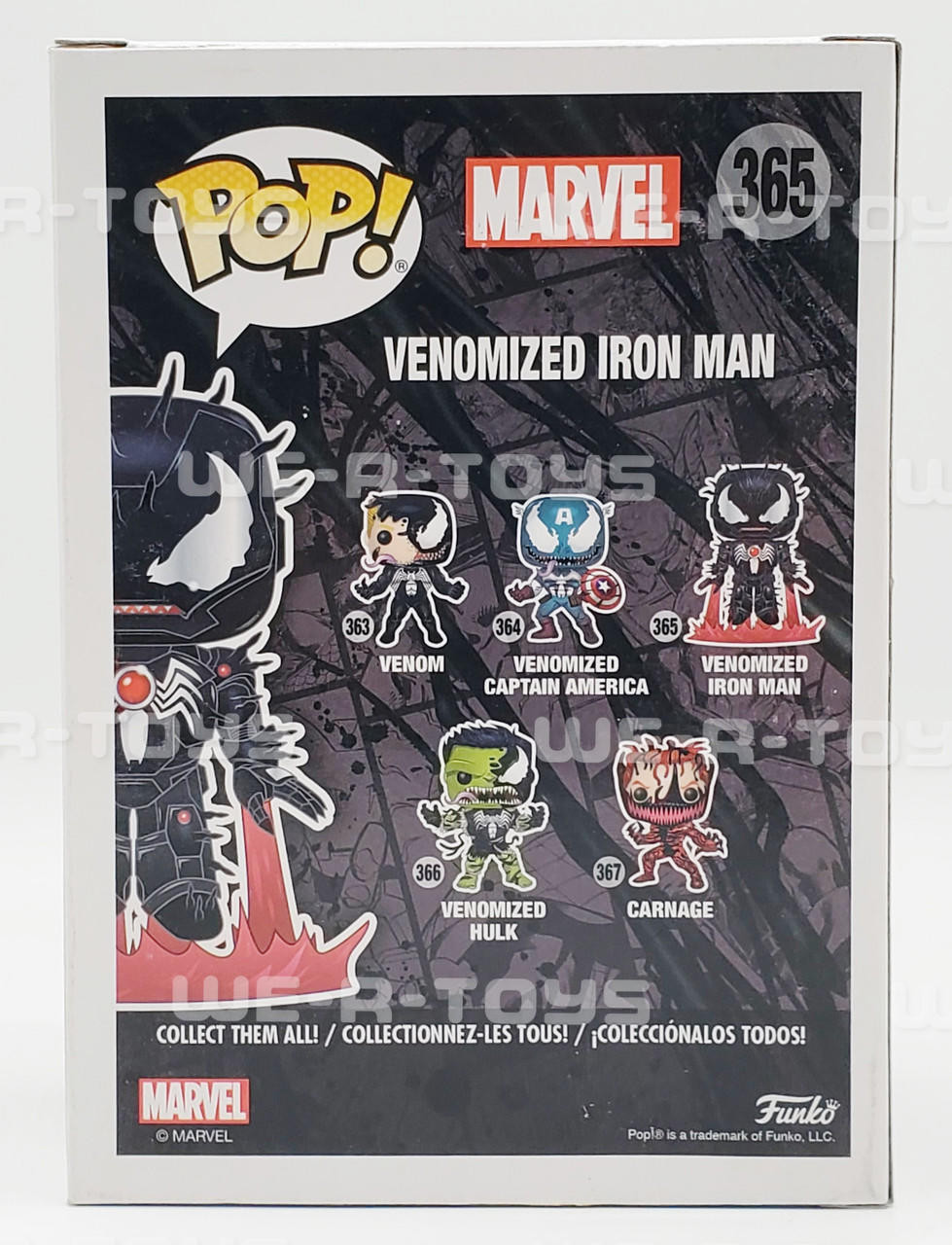 Venom iron deals man funko