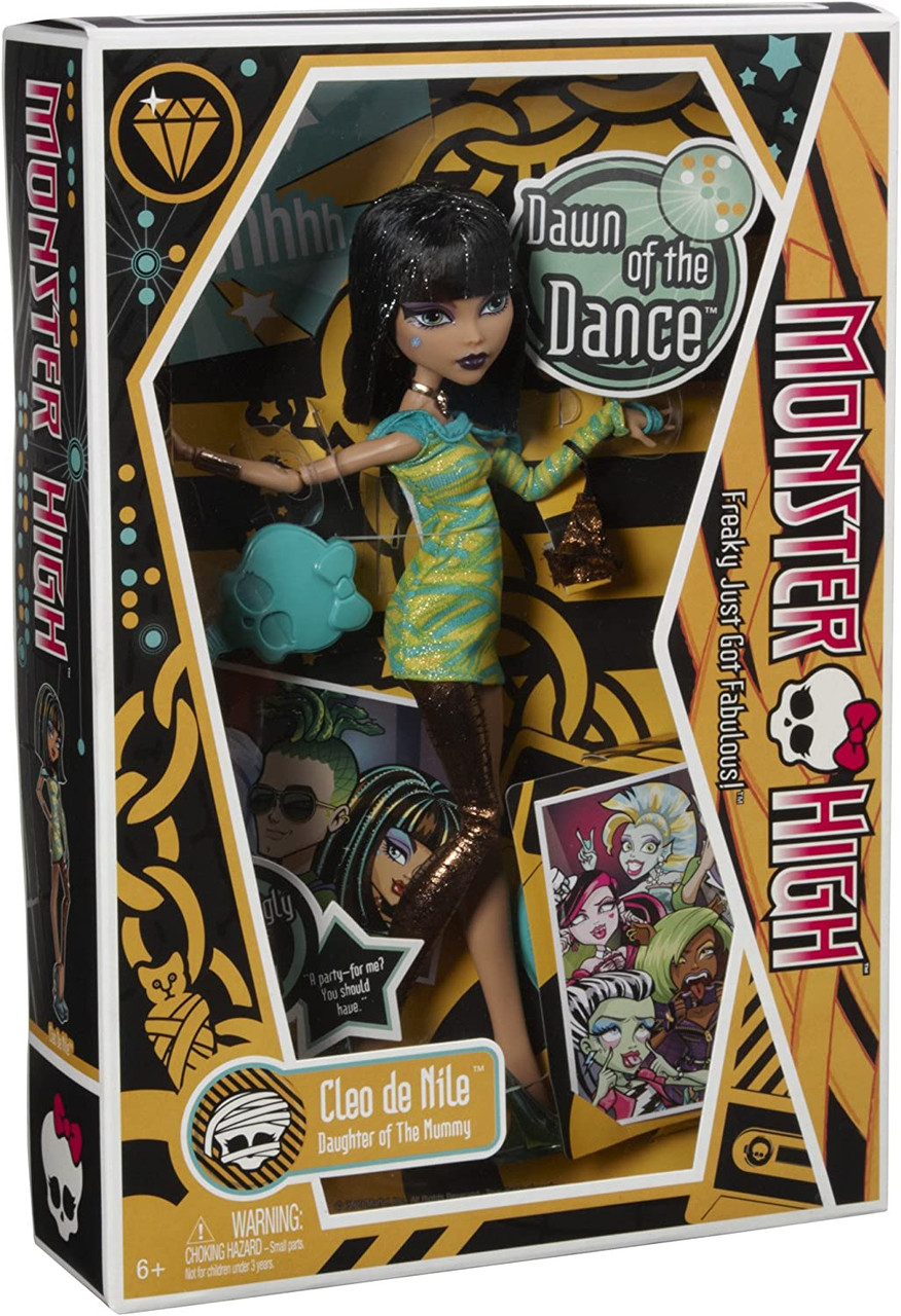 Monster High Dawn of The Dance Cleo De Nile Doll 2009 Mattel T6070