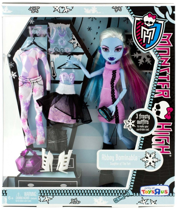 Monster High I Love Fashion Abbey Bominable Doll 2011 Mattel X4492