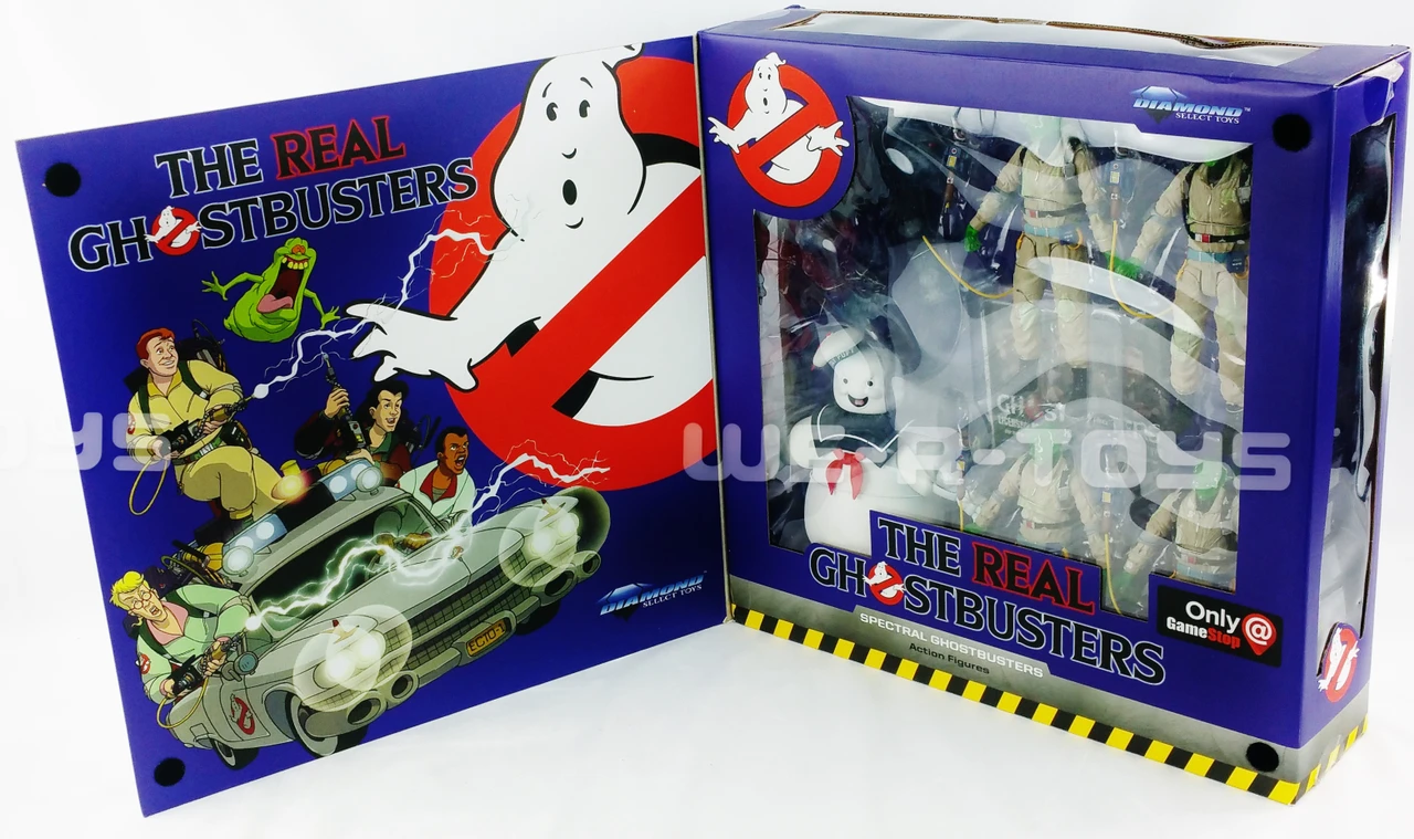 The Real Ghostbusters SDCC 2019 Exclusive Spectral Ghostbusters