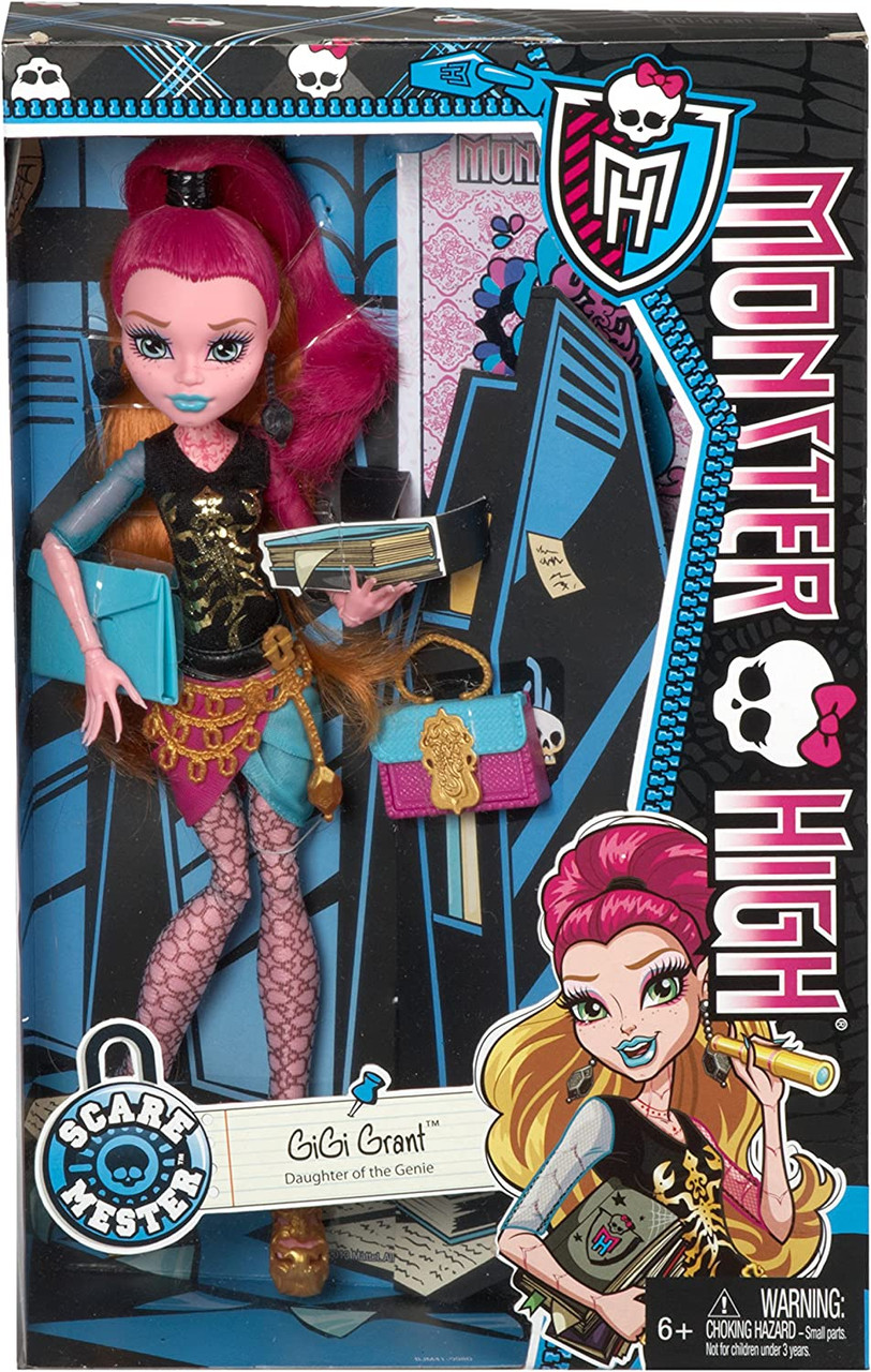 Monster High New Scaremester Gigi Grant Doll 2013 Mattel