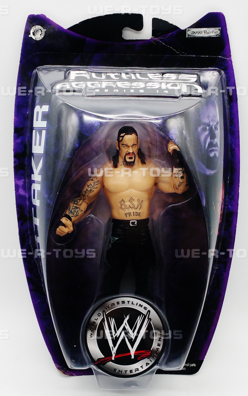 WWE Ruthless Aggression Undertaker Figure Jakks Pacific 2005 No 93467 NRFP