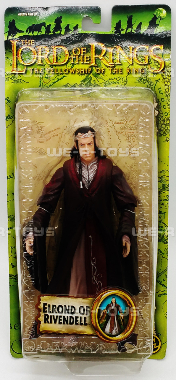 Lord of the Rings Elrond of Rivendell Action Figure Toy Biz 2004 No