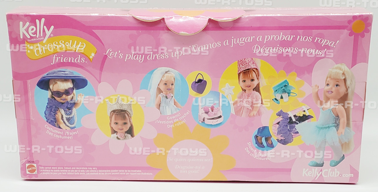 Barbie Kelly Dress Up Friends Kelly Fairy Princess Liana Movie