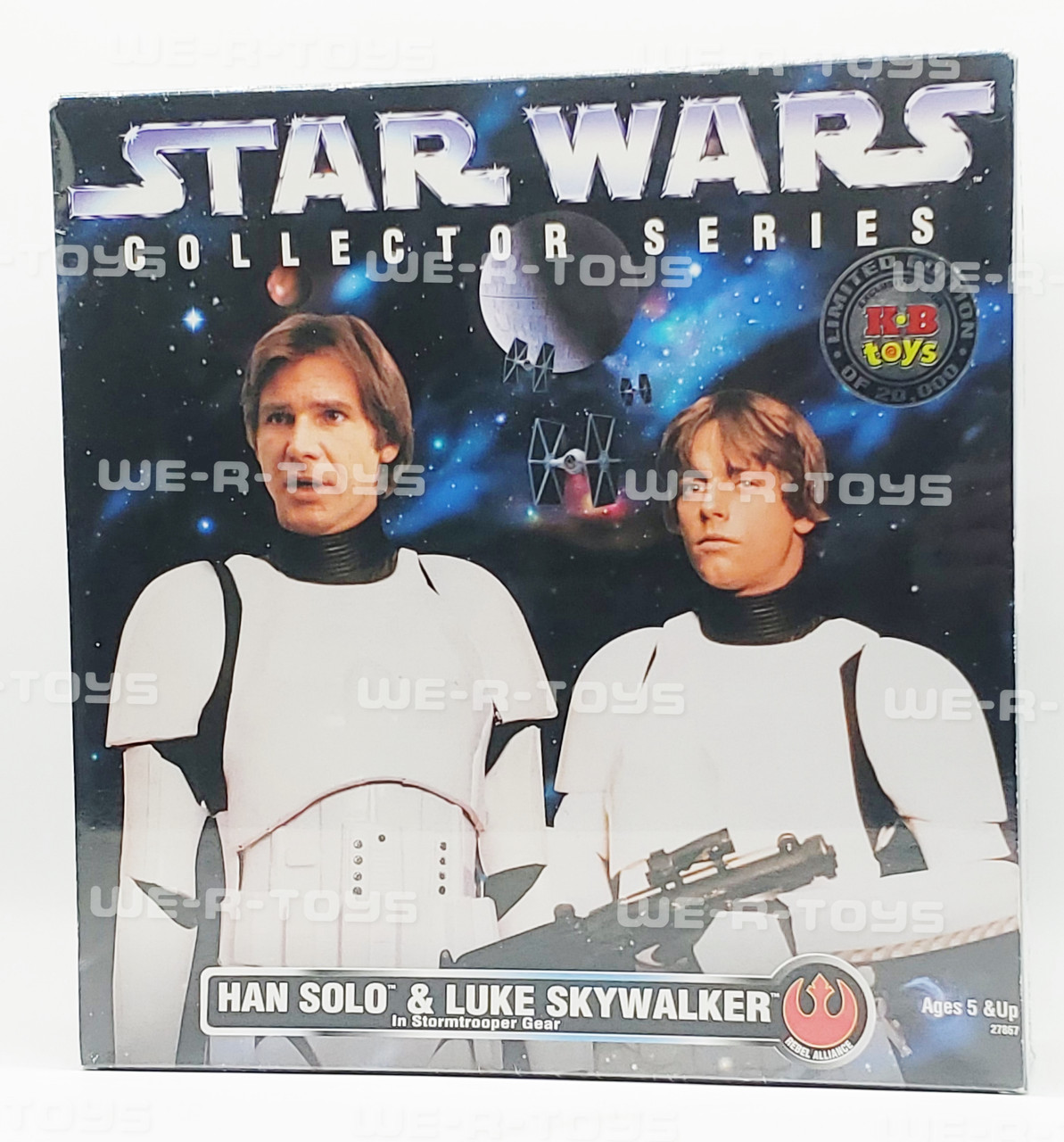 Star Wars Mission Series: Set Figure Luke Skywalker E Han Solo Con Accessori