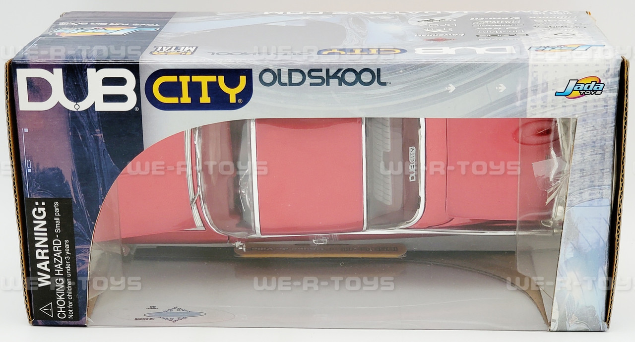 Dub City Old Skool 1959 Cadillac Coupe de Ville Vehicle Red Jada