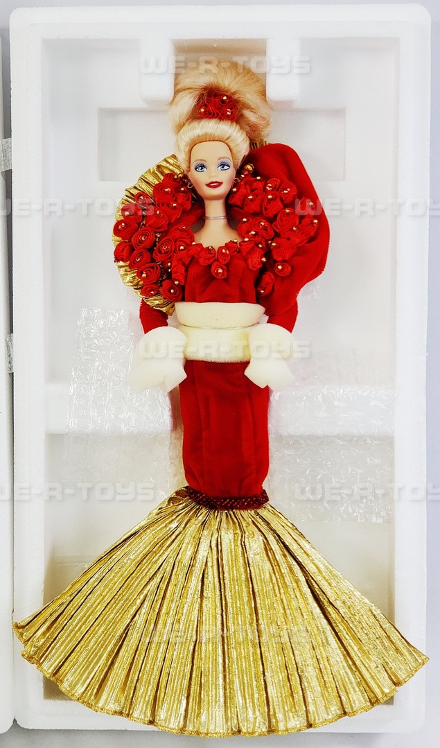 Golden Anniversary Porcelain Barbie Doll 50th Anniversary Mattel