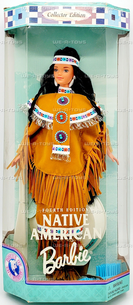 Native American Barbie Doll 4th Edition Dolls of the World 1997