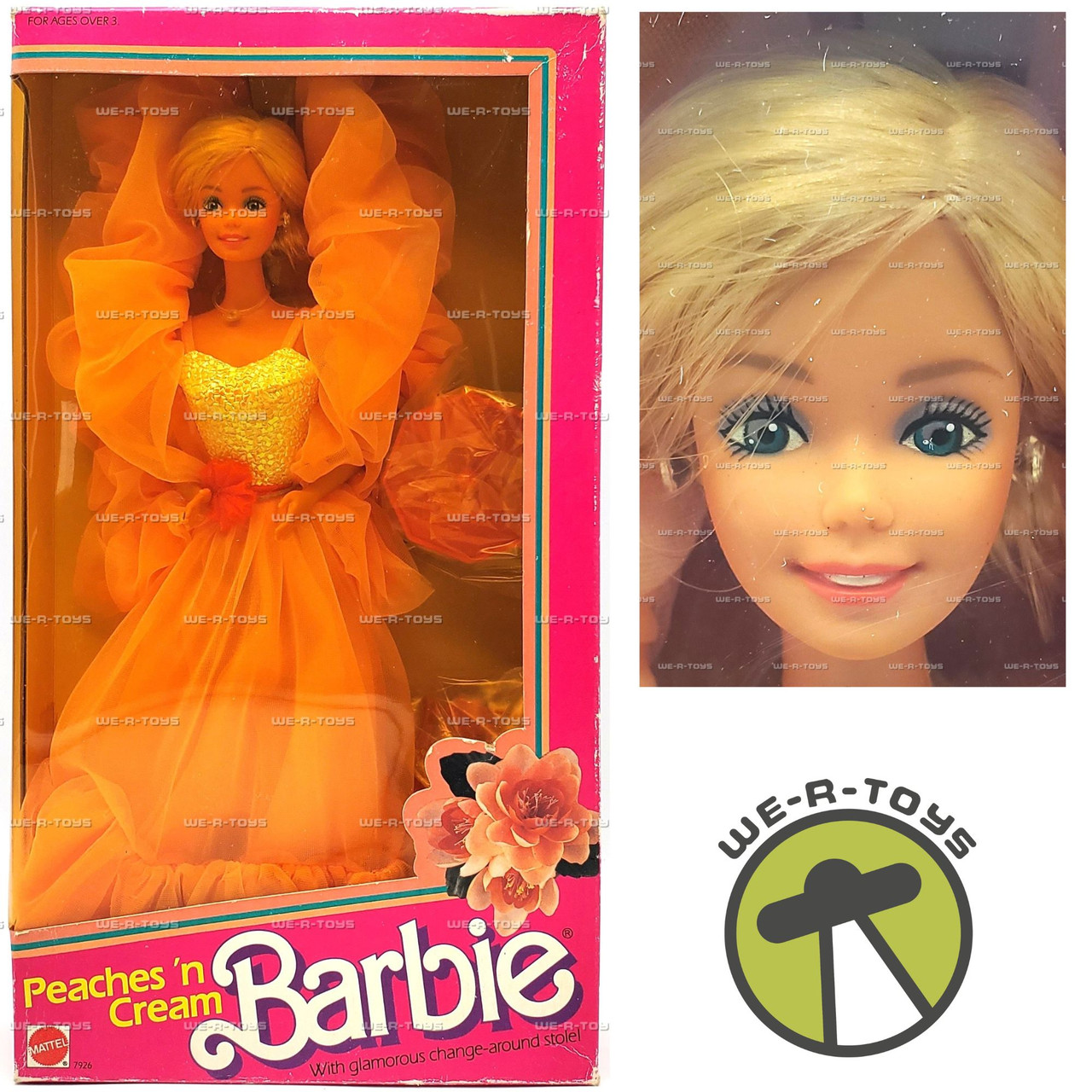 Barbie Peaches 'n Cream Barbie Doll 1984 Mattel 7926 We-R-Toys