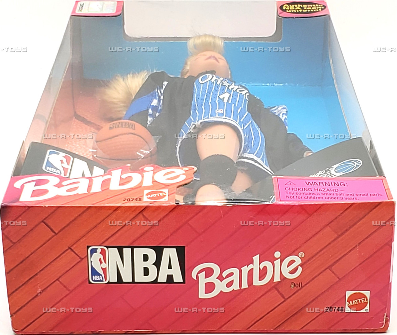 NBA Barbie Doll Orlando Magic 1998 Mattel #20748