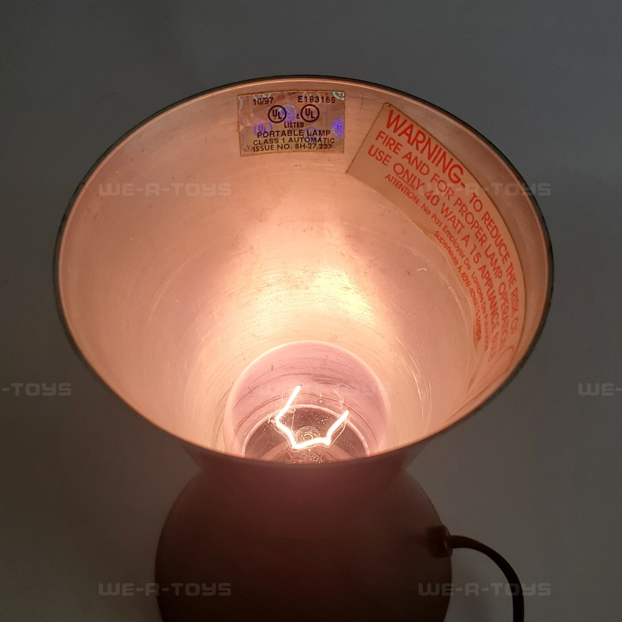 Lava Lite Original Lamp Vintage 1990 The Midnight Purple Lava Lamp