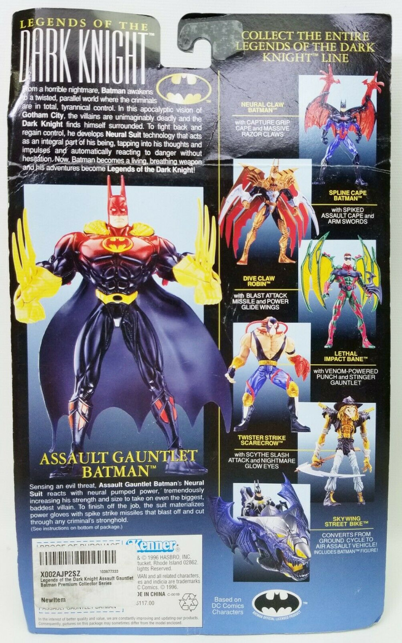 Legends of the Dark Knight Assault Gauntlet Batman Action Figure