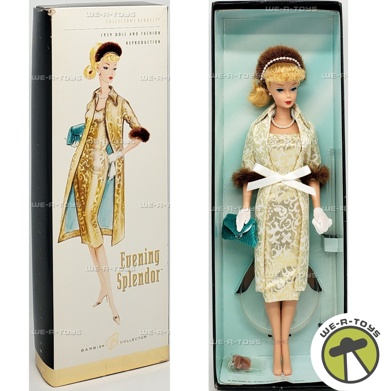 Evening Splendor Barbie 1959 Doll and Fashion Reproduction 2004