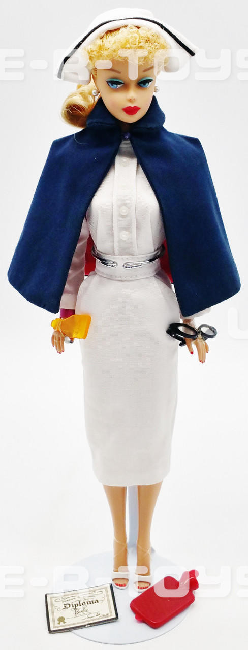 Barbie My Favorite Career Registered Nurse Doll Reproduction 1961 Mattel  USED