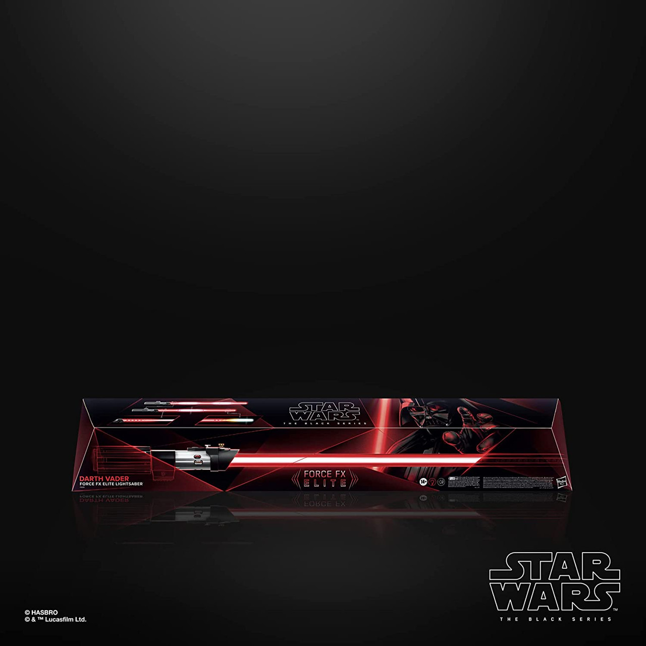 Star Wars The Black Series Darth Vader Lightsaber Force FX Elite