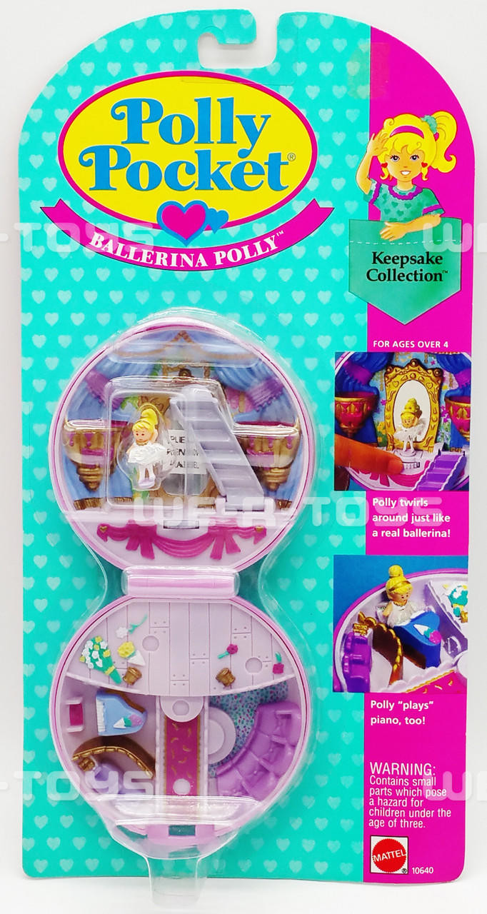 Polly Pocket Keepsake Collection Ballerina Polly Mattel 1993 No