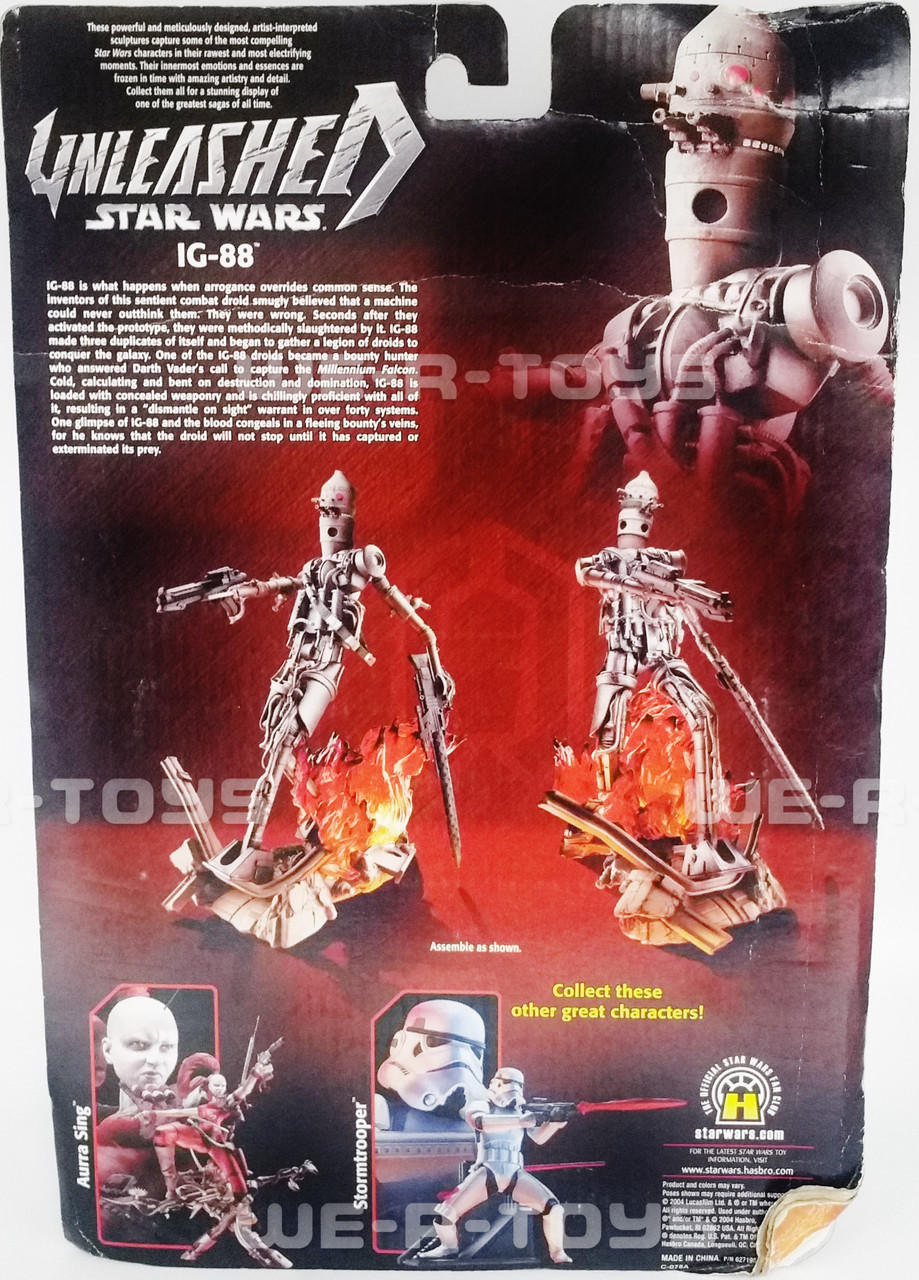 Star Wars Unleashed IG-88 Action Figure W/ Bonus Figure Hasbro