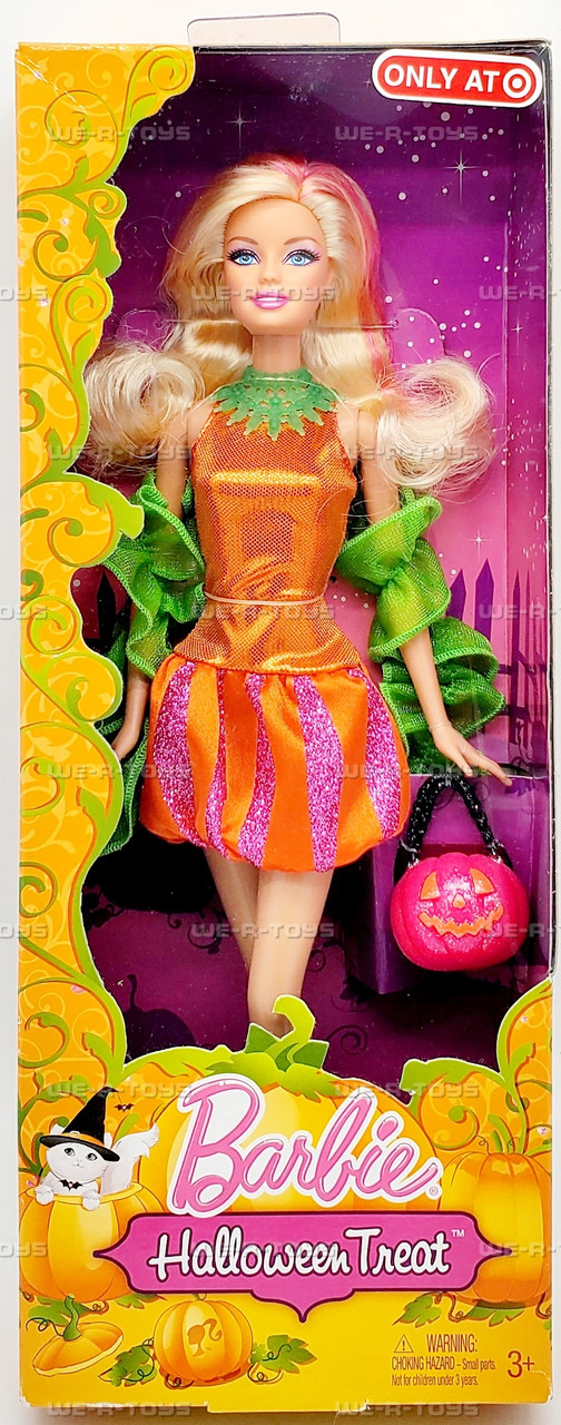 Halloween Treat Barbie Doll 2010 Mattel Target Exclusive V8940