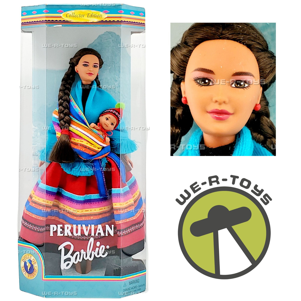 Peruvian Barbie Dolls of the World South American Collection 1998