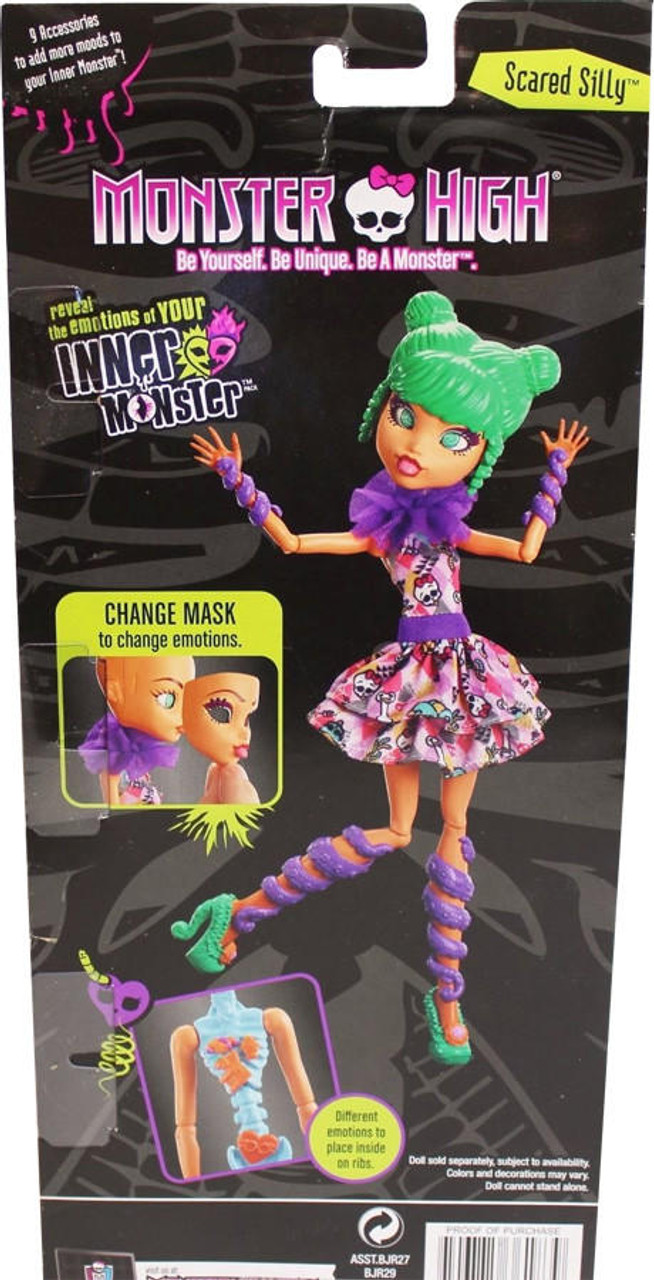 Monster High Inner Monster Add-On Pack Scared Silly 2014 Mattel BJR29