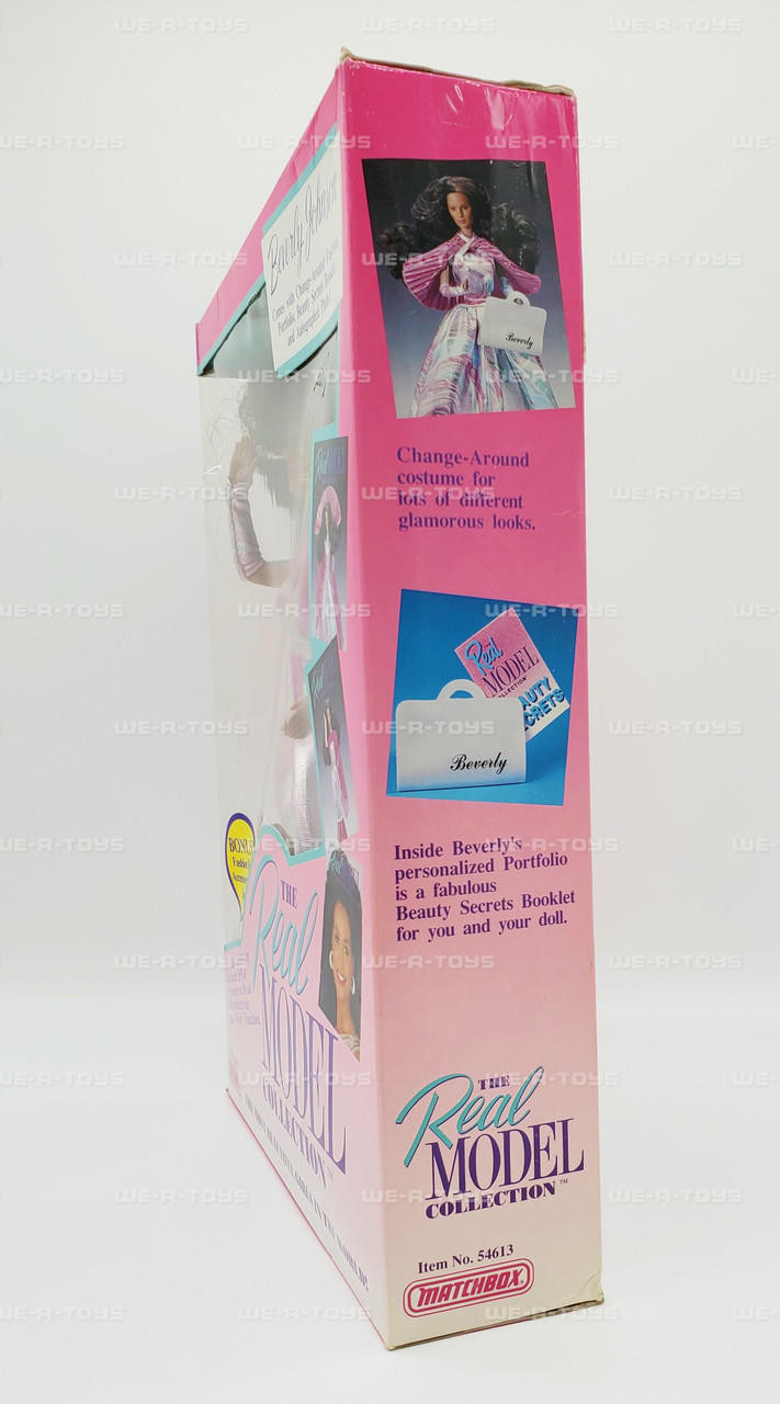 The Real Model Collection Beverly Johnson Doll 1989 Matchbox No