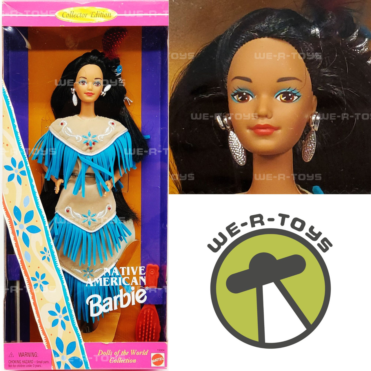 Native American Barbie Dolls of the World Collection 1996 Mattel