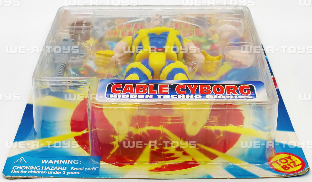 Marvel Universe Cable Cyborg Action Figure Toy Biz 1996 No. 48445