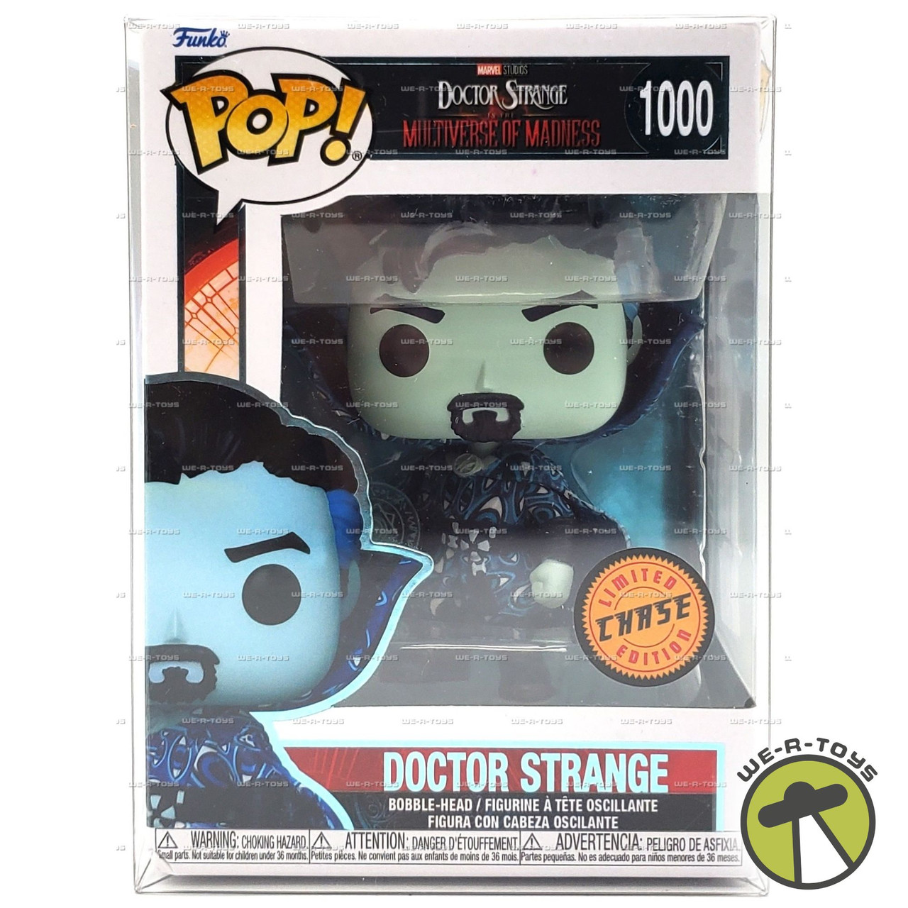 Marvel Doctor Strange Blue Bobblehead CHASE Funko Pop Vinyl 1000
