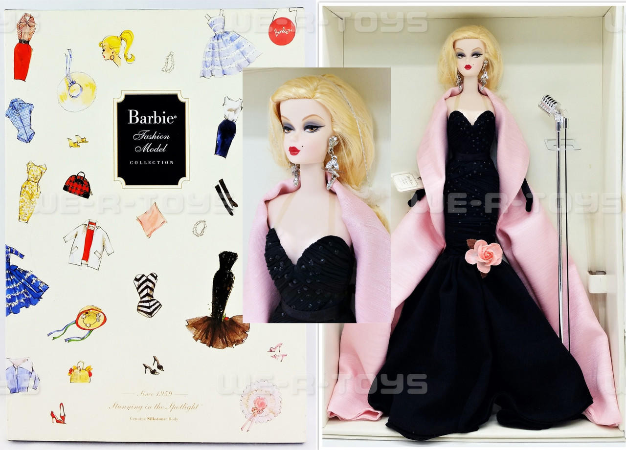 Stunning In The Spotlight Silkstone Barbie 2009 Mattel Gold Label 