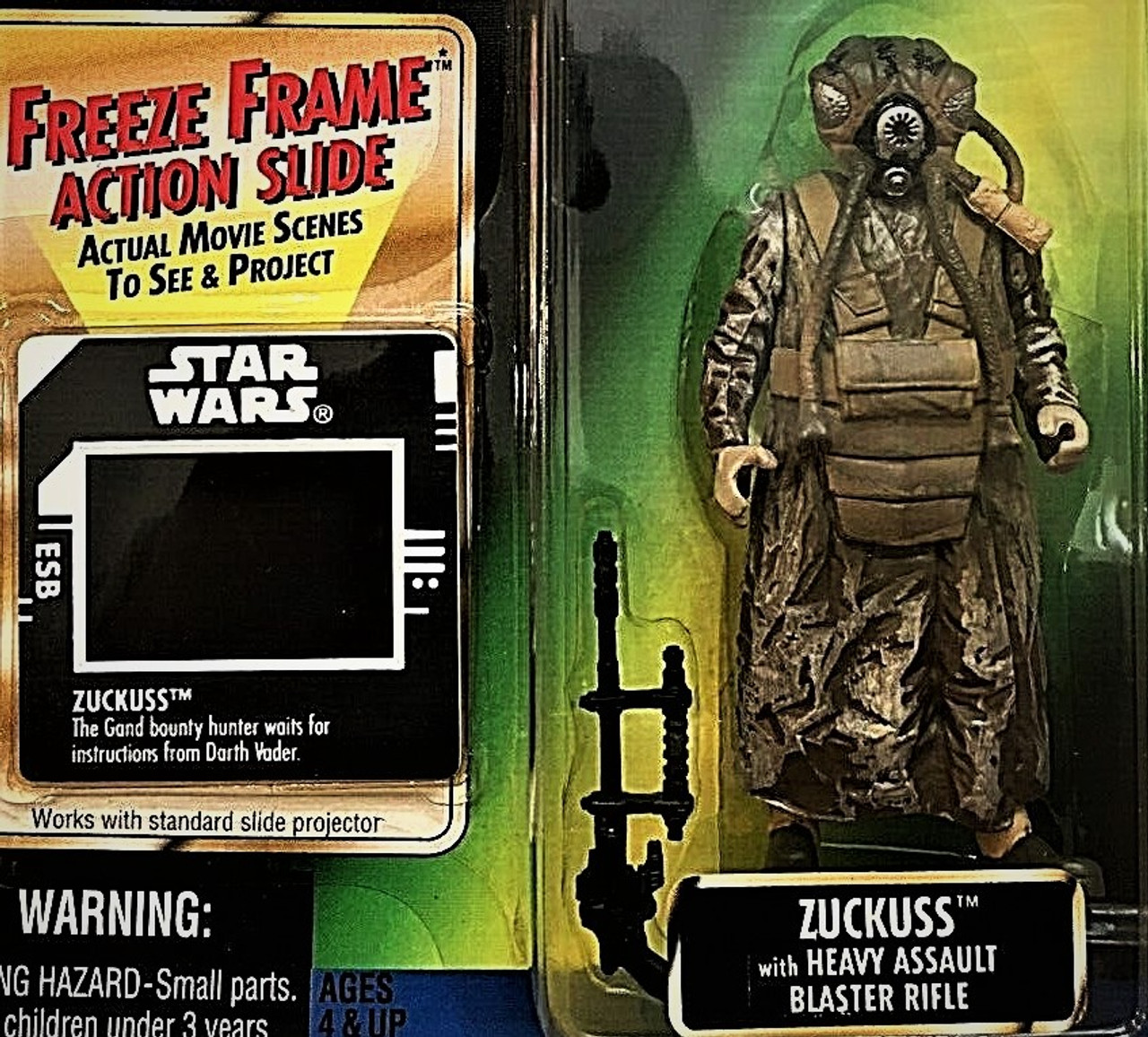 Star Wars The Power of the Force Freeze Frame Zuckuss Action