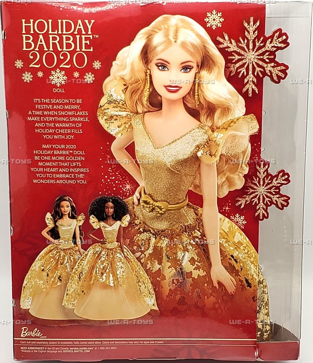 Dress 2020 Holiday Barbie Doll Collection Barbie Style 2020