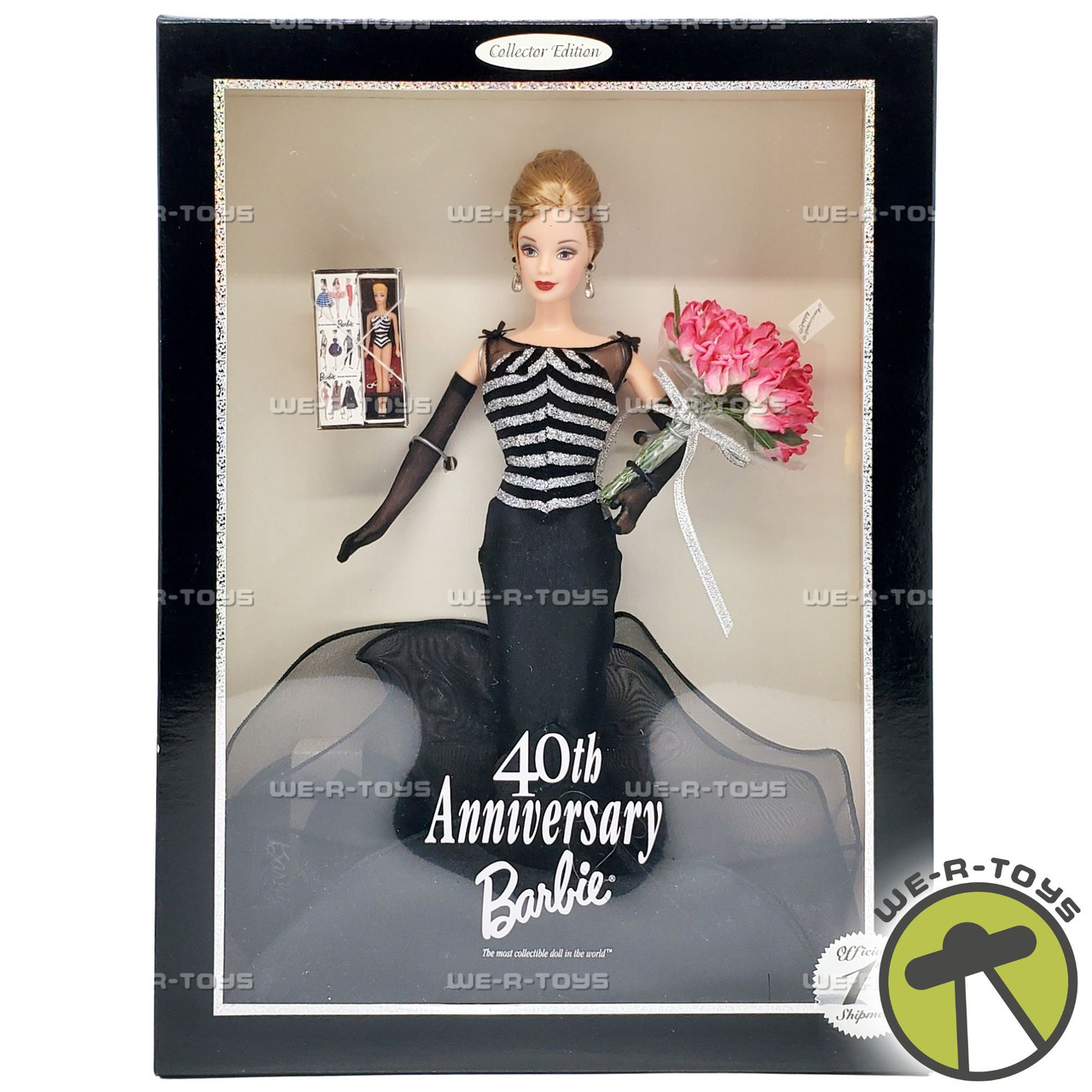 40th Anniversary Barbie Doll Collector Edition 1999 Mattel 21384