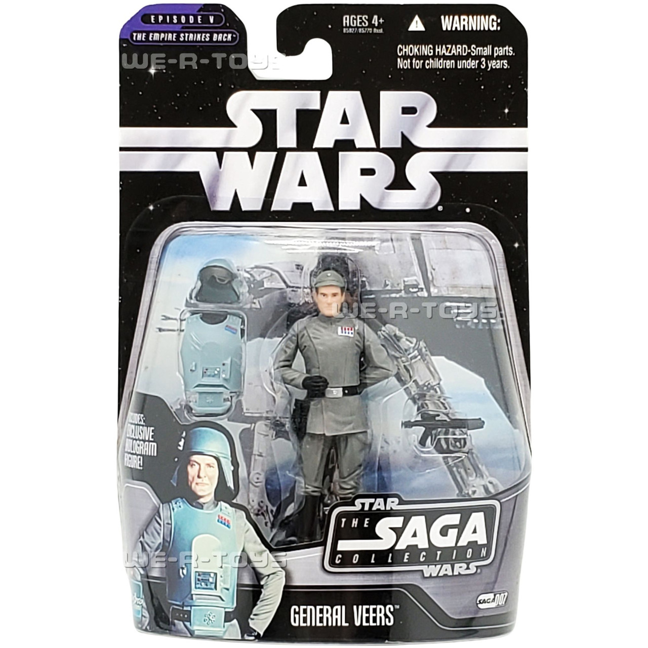 STAR WARS GENERAL VEERS フィギュア ☆限定版☆ Star Wars The Saga Collection General Veers Action Figure
