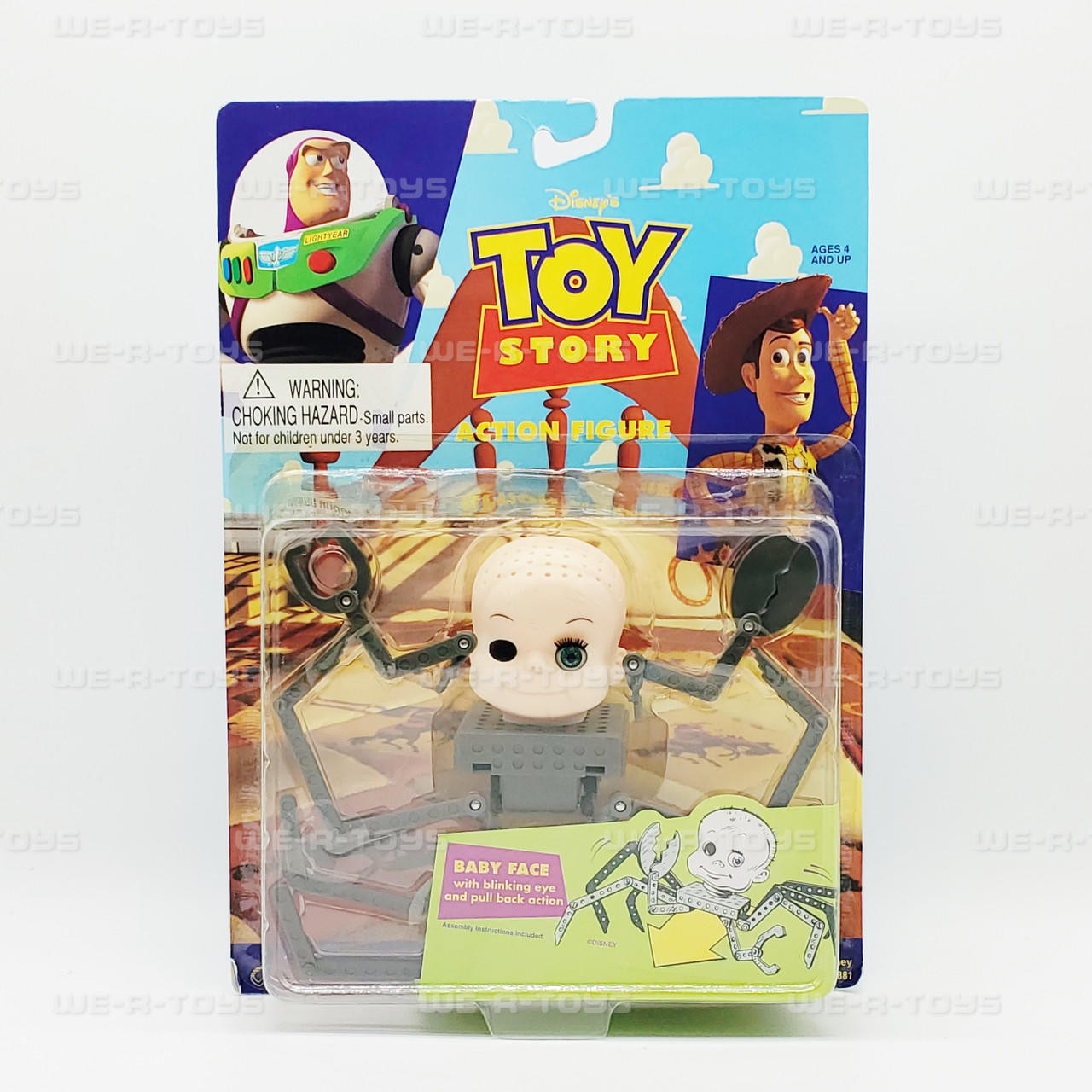 Toy Story Baby Face フィギュア Toy Story Rare 1995 Thinkway BABY FACE Action Figure! | eBay
