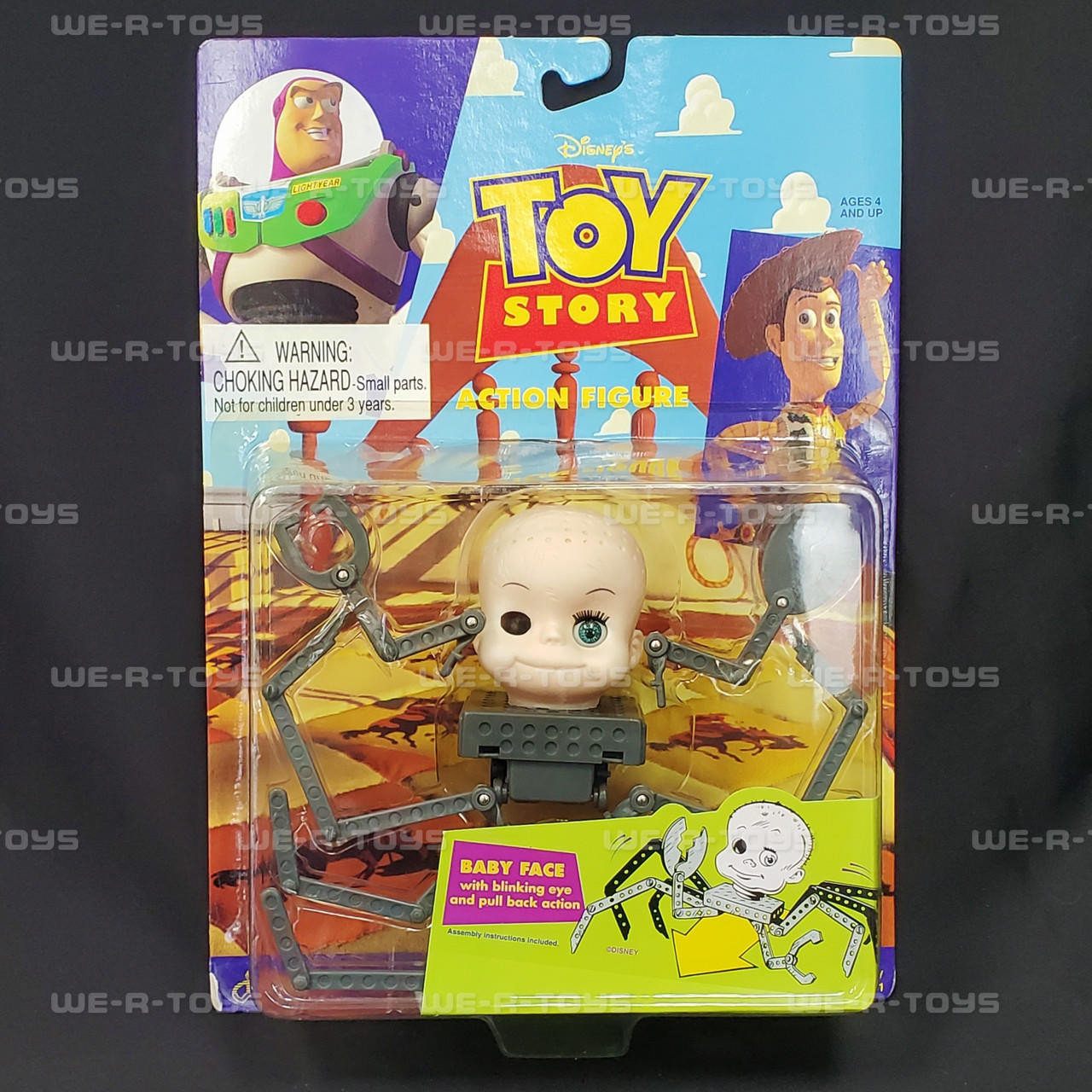 Disney Pixar Toy Story Baby Face Action Figure Blinking Think Way 