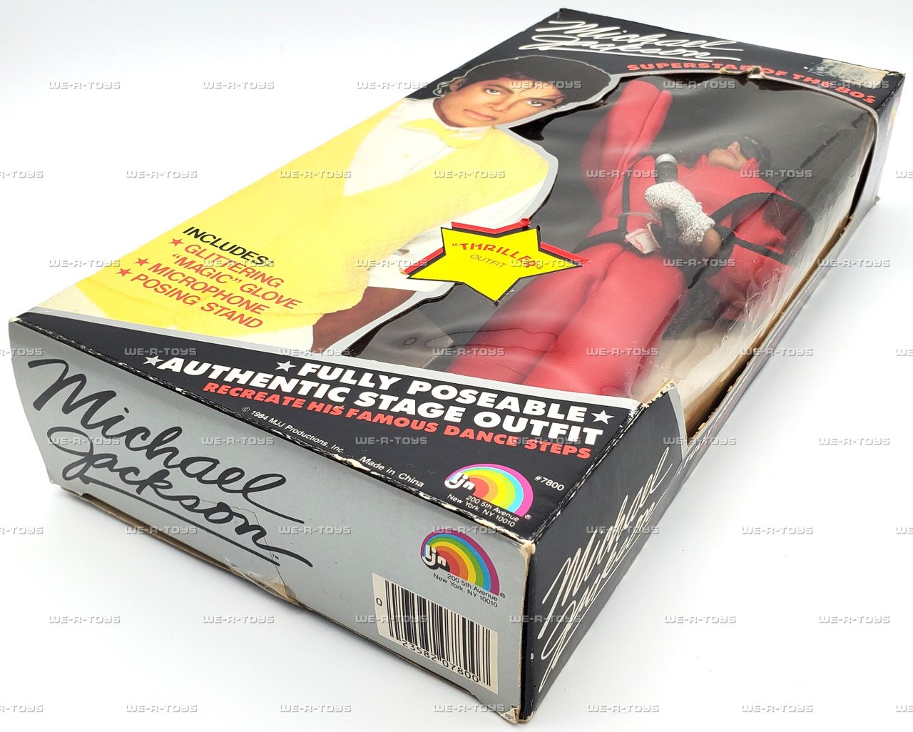 Michael Jackson Fully Poseable Figure Thriller Outfit 1984 LJN