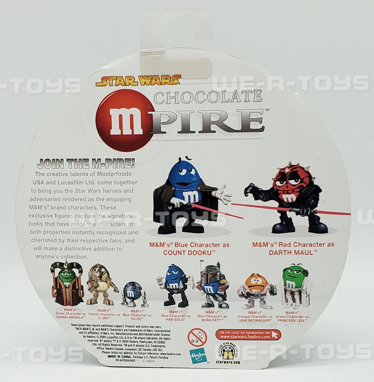 Star Wars M M Chocolate Mpire Count Dooku Darth Maul Action Figures star-wars-m-m-chocolate-mpire-count-dooku-darth-maul-action-figures