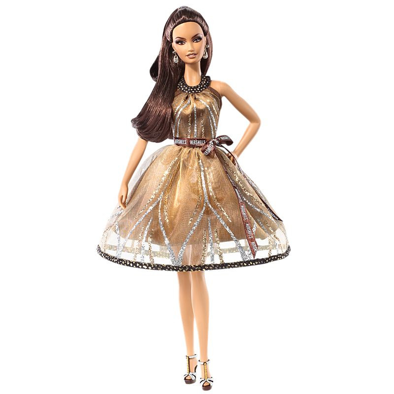 Hershey’s American Favorites Barbie レア Hershey's Barbie Doll American Favorites Collection Silver Label