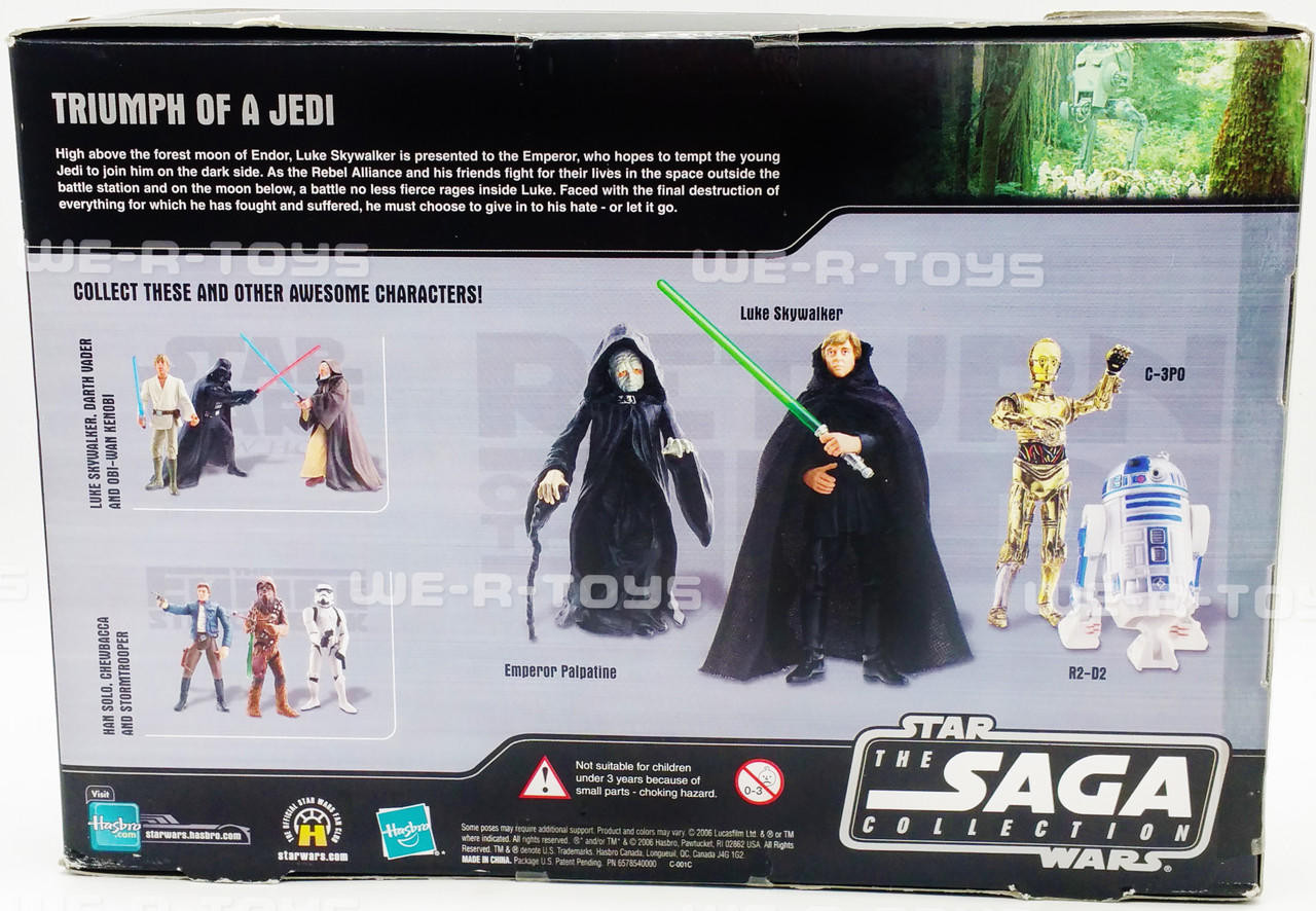 Star Wars Episode VI Commemorative DVD Collection Figures Pack