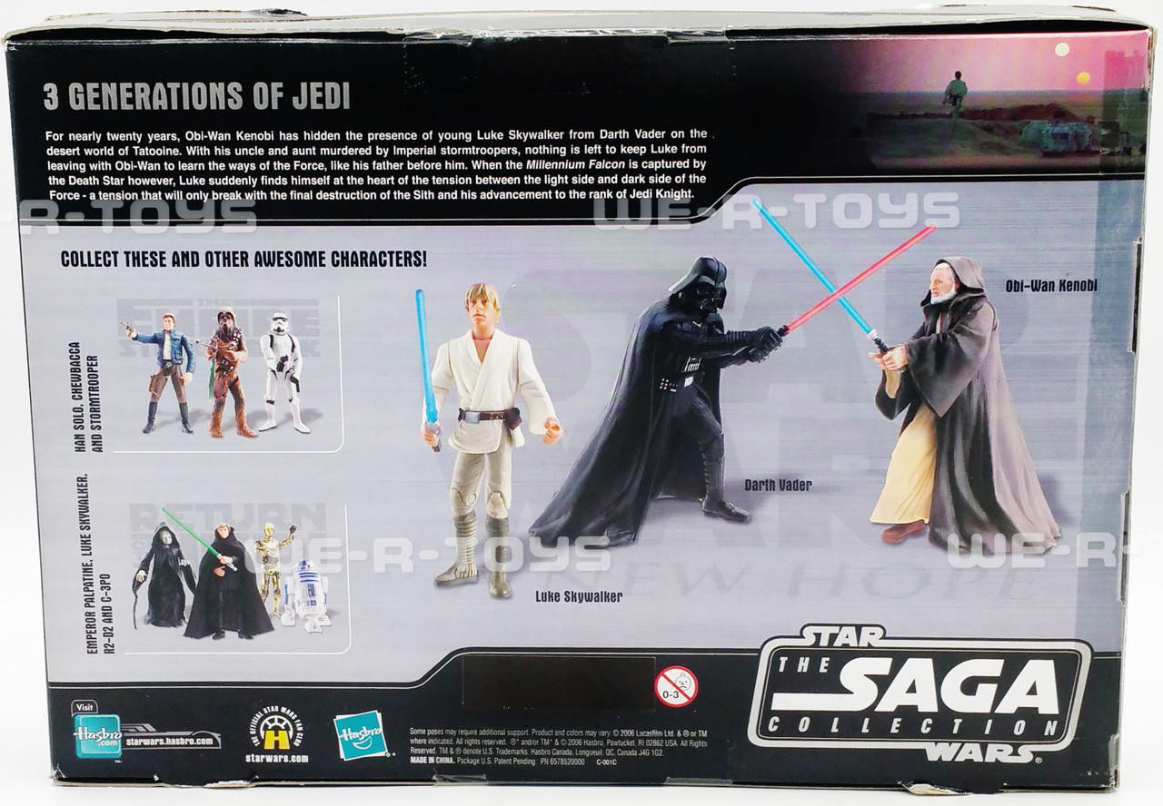 Star Wars Episode IV Commemorative DVD Collection Figures Pack