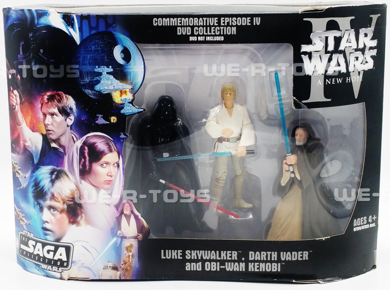 スターウォーズ DVD フィギュアコレクション Star Wars Episode IV Commemorative DVD Collection Figures Pack