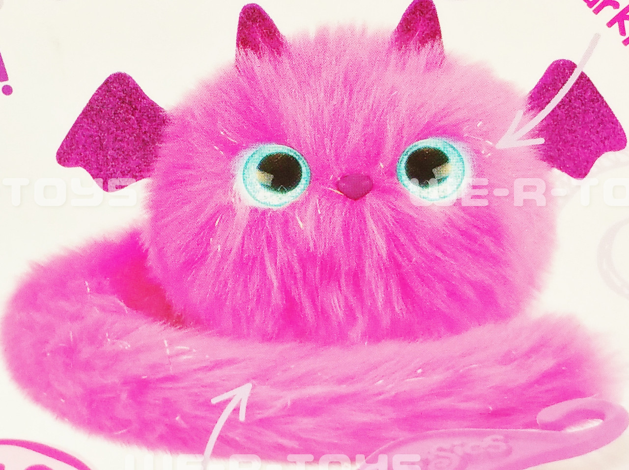 PomSies Lovable Wearable Pom-Pom Pets Zoey Plush Skyrocket 2018