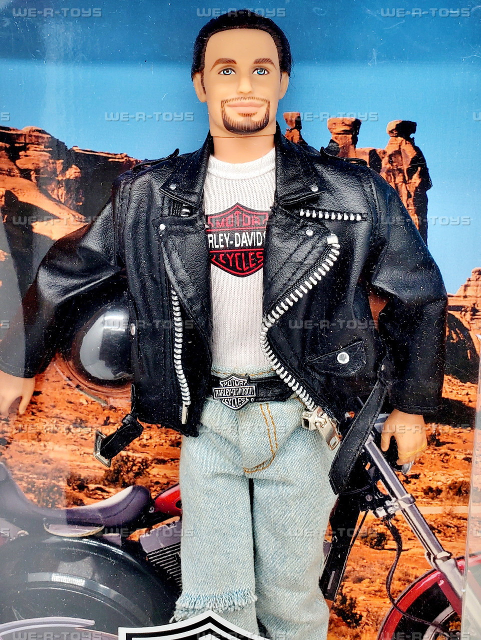 Barbie Harley Davidson Ken Doll 1998 Mattel 22255 - We-R-Toys