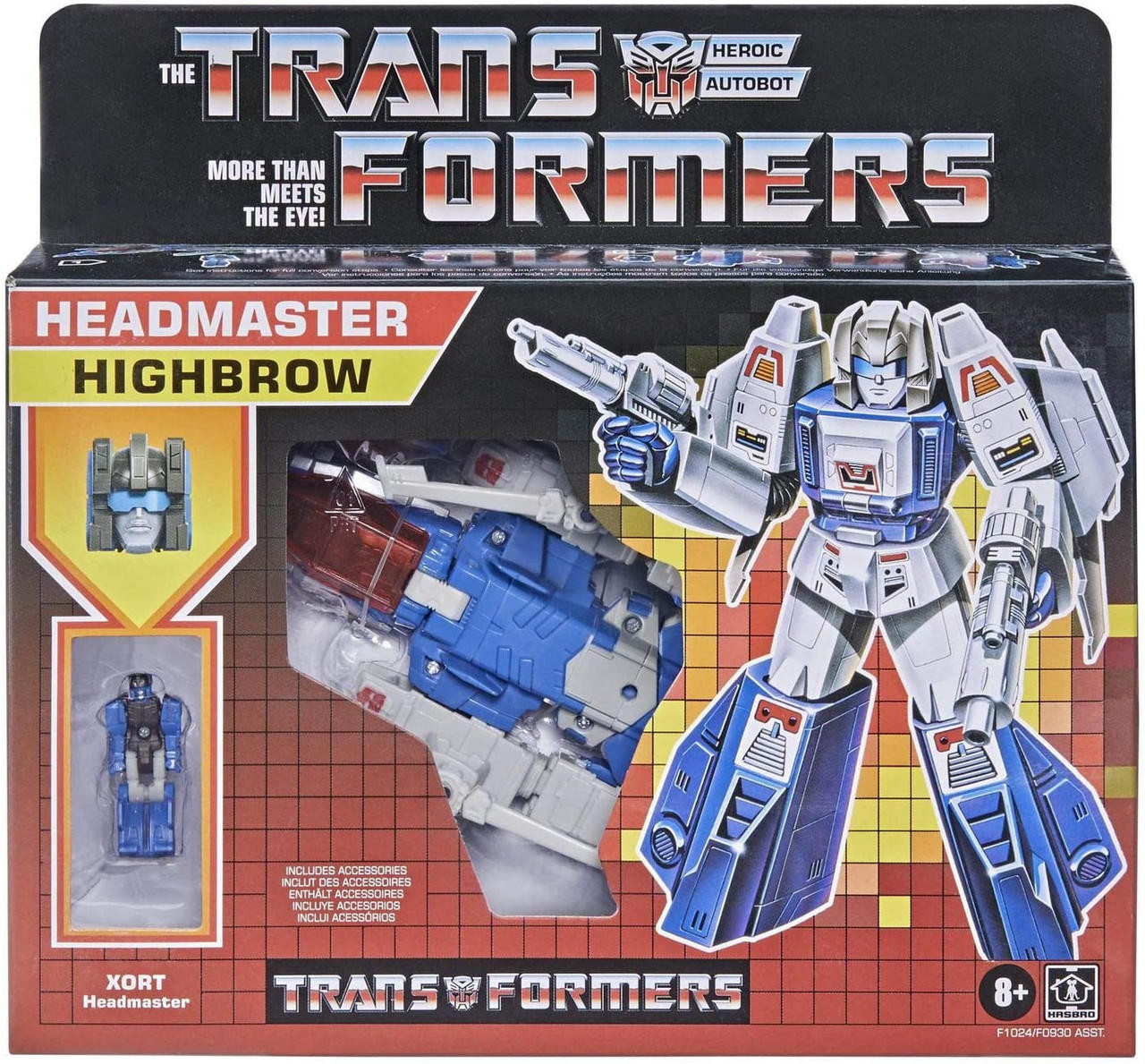 Hasbro Transformers Autobot Chromedome, Figura Retrò G1, Conversione In 14 Passi, Con Styler E Accessori