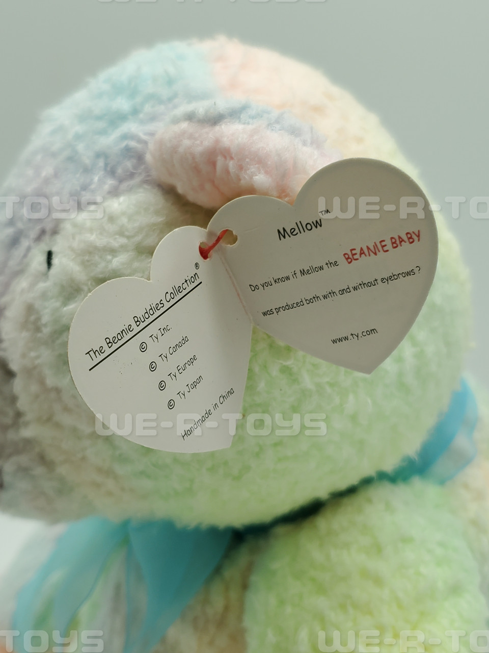 Tie Dye Bear Mellow Beanie Baby Ty Beanie Buddy Mellow The Tie-Dye